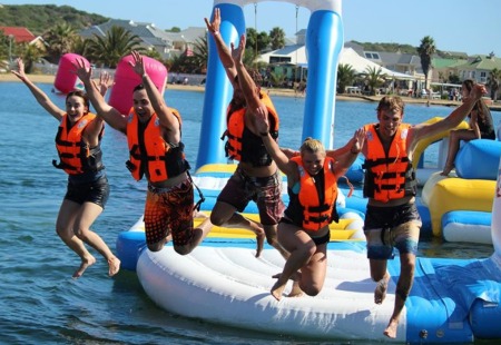 Floating Obstacle Course Jeffreys Bay